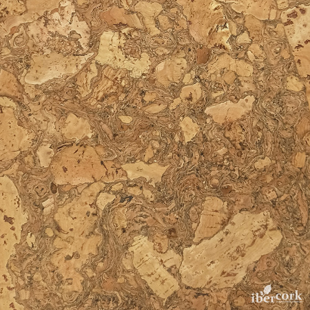 Пробковое настенное покрытие в пластинах EasyCork Авила негро